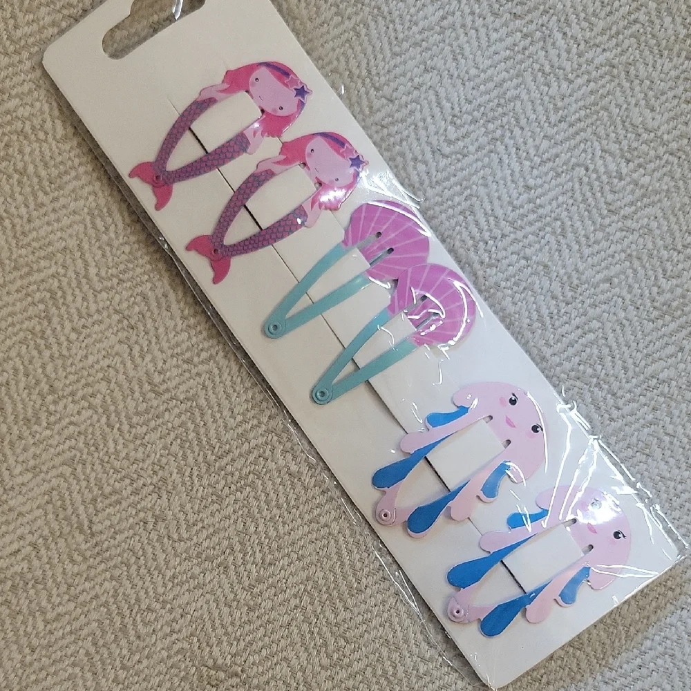 Mermaid Hair Clips Set